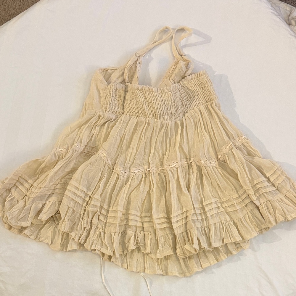 Altar'd State Cream Lace Detail Top - Picture 4 of 8